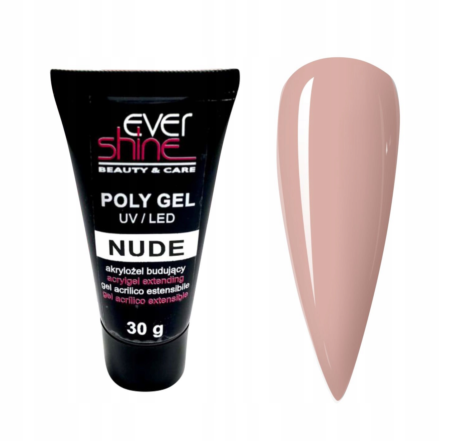 ACRYLGEL POLY HYBRYDA GEL AKRYLOŻEL 30ml NUDE COVER