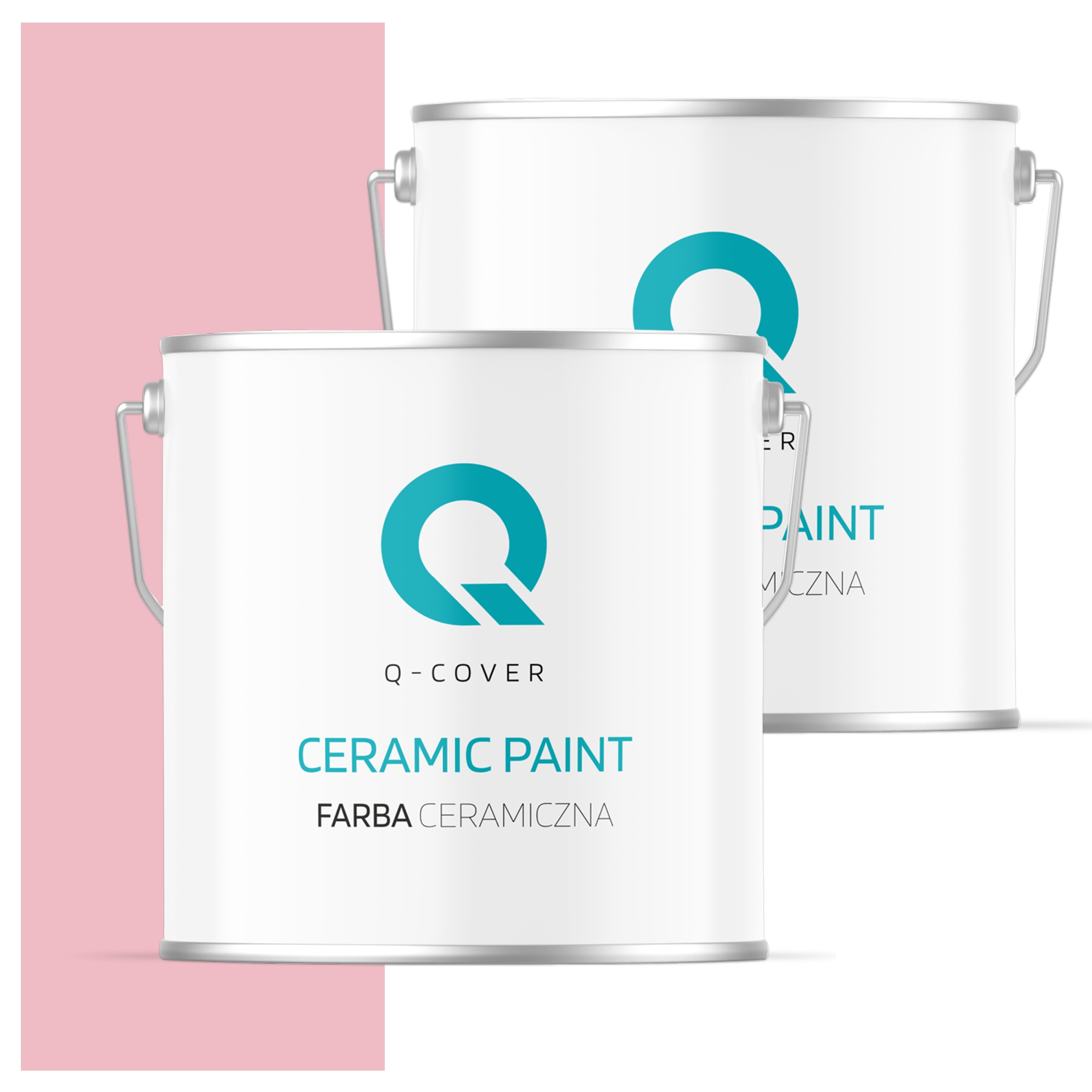 Keramická umývateľná farba na interiér 5L Hlboká matná ružová svetlá H3657