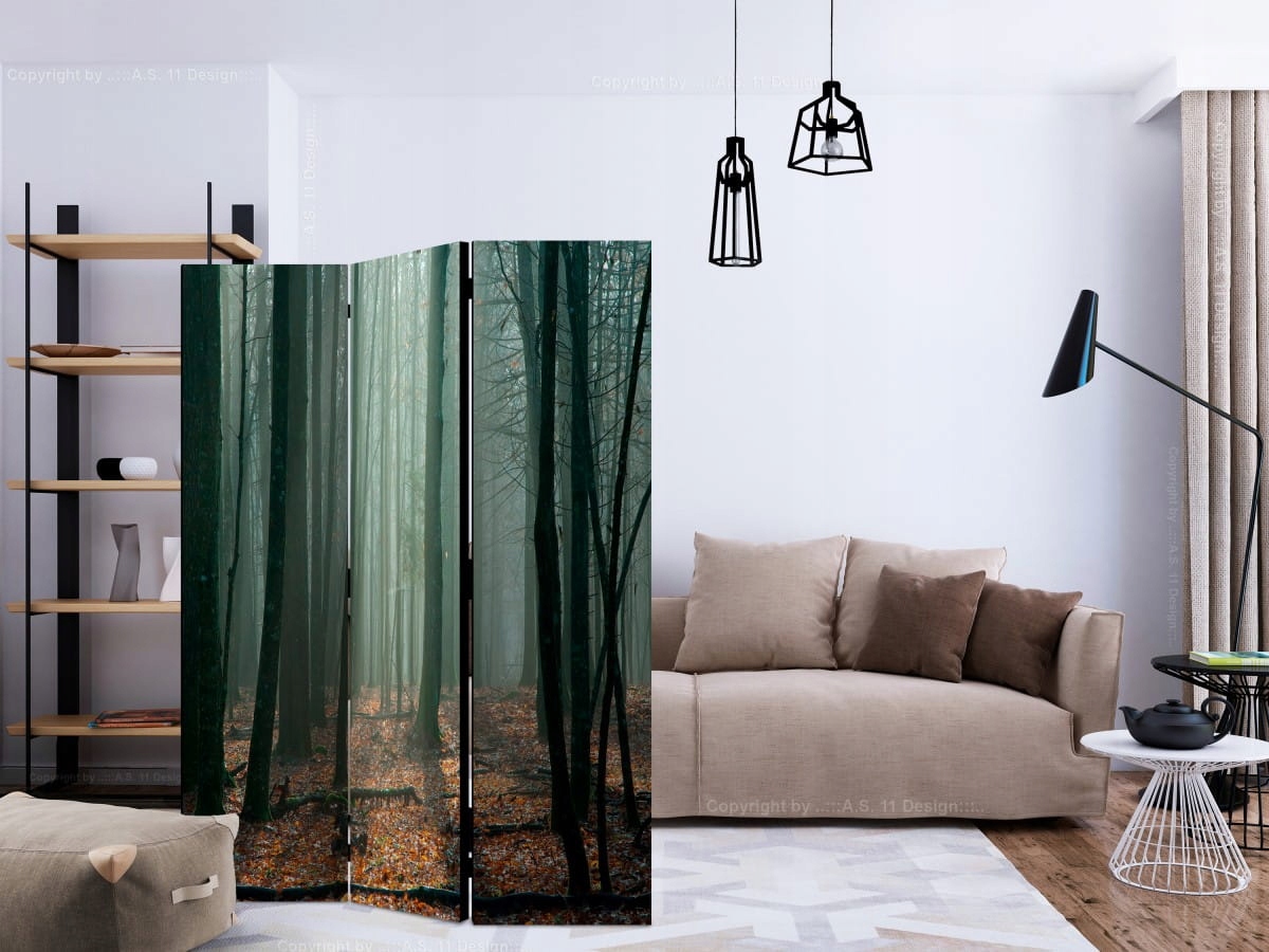 Parawan 3-częściowy - Witches' forest Szerokość parawanu 135 cm