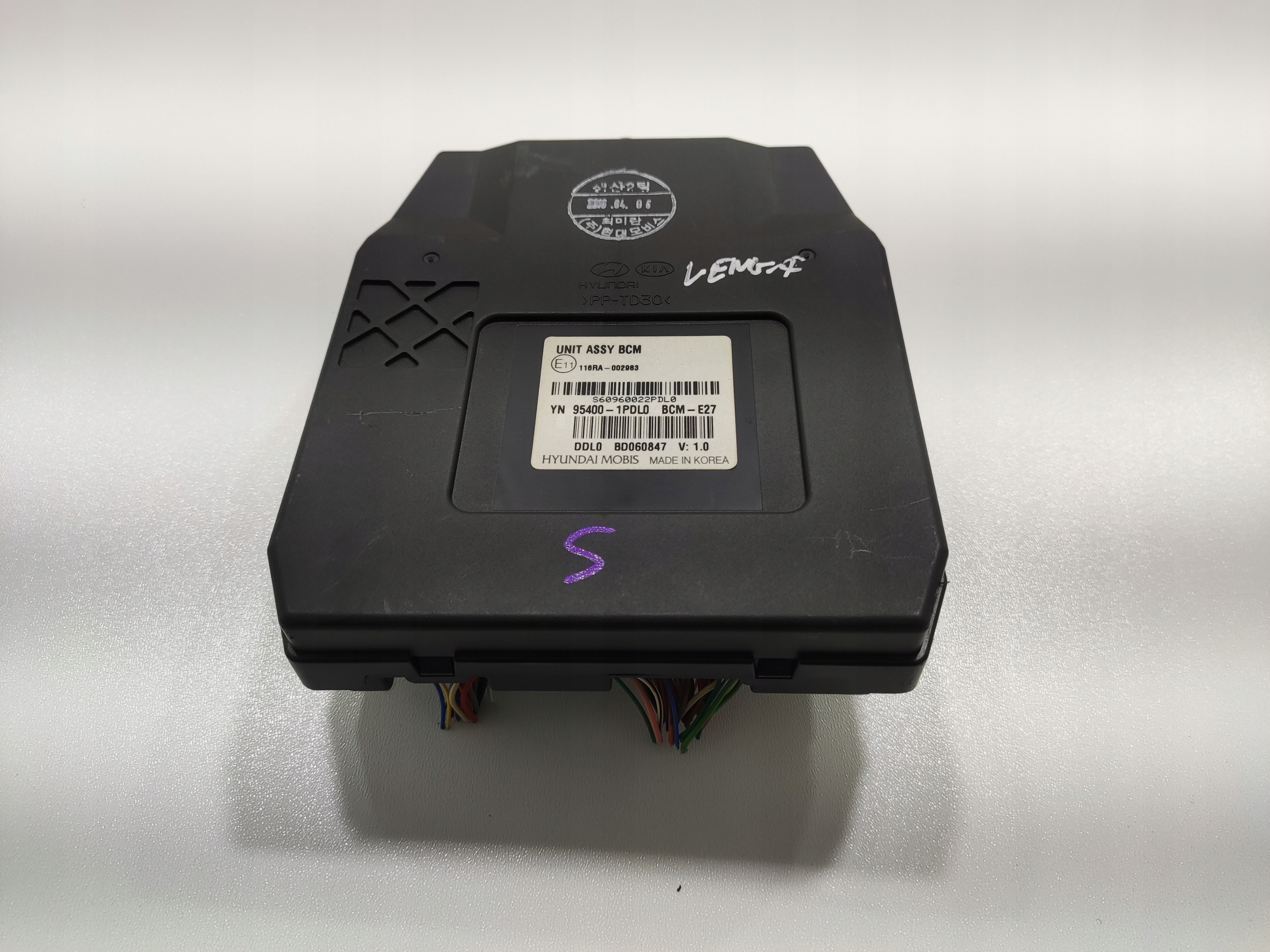 module control unit BCM KIA VENGA 2014-2019 LIFT 95400-1PDL0