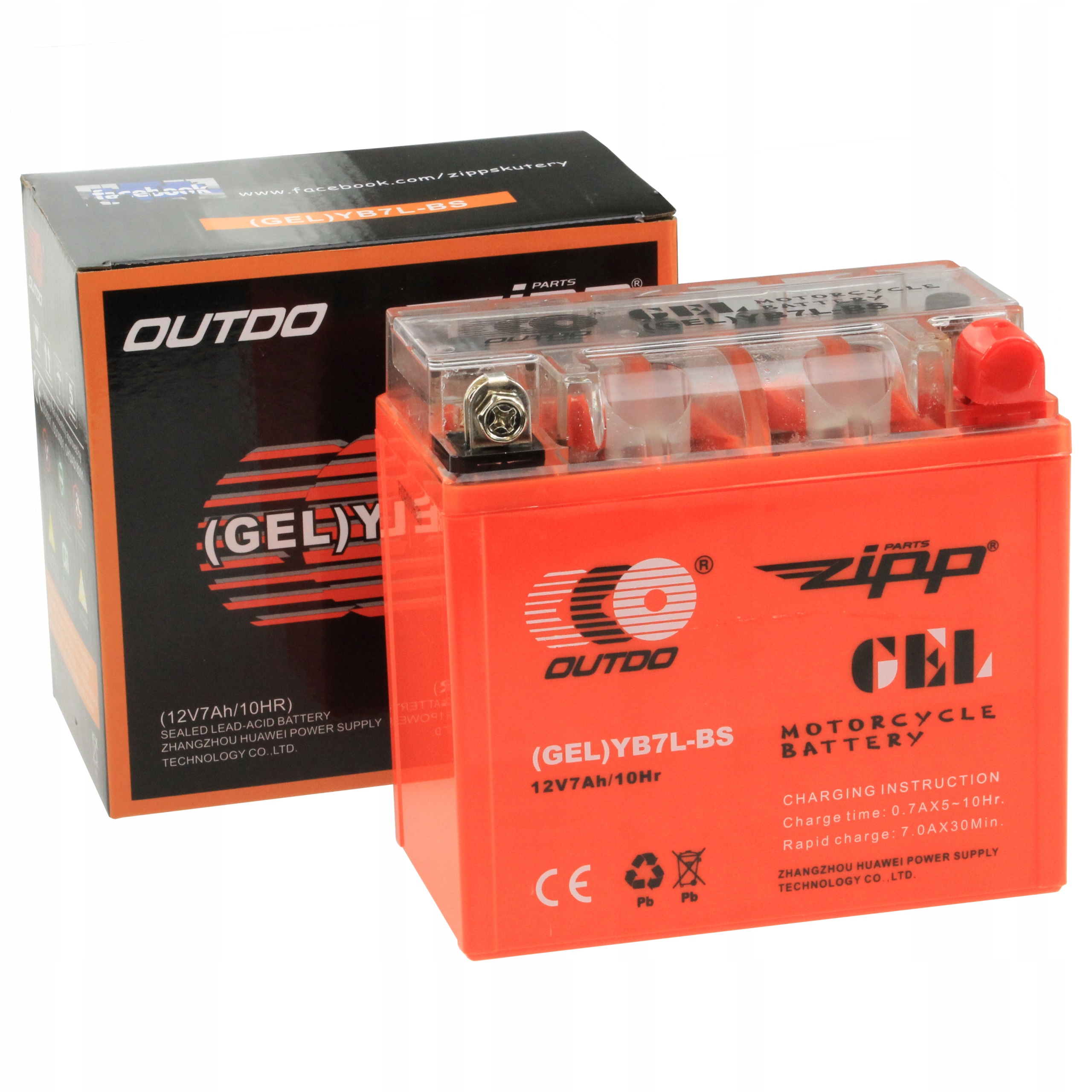 

Akumulator Żelowy 12V 7Ah YB7L-BS 12N7L-BS Jawa Mz