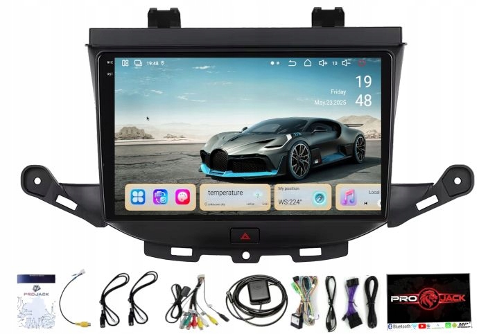 Rádio Android Opel Astra K 2015-2020 8/256GB Carplay Wifi Usb Sim