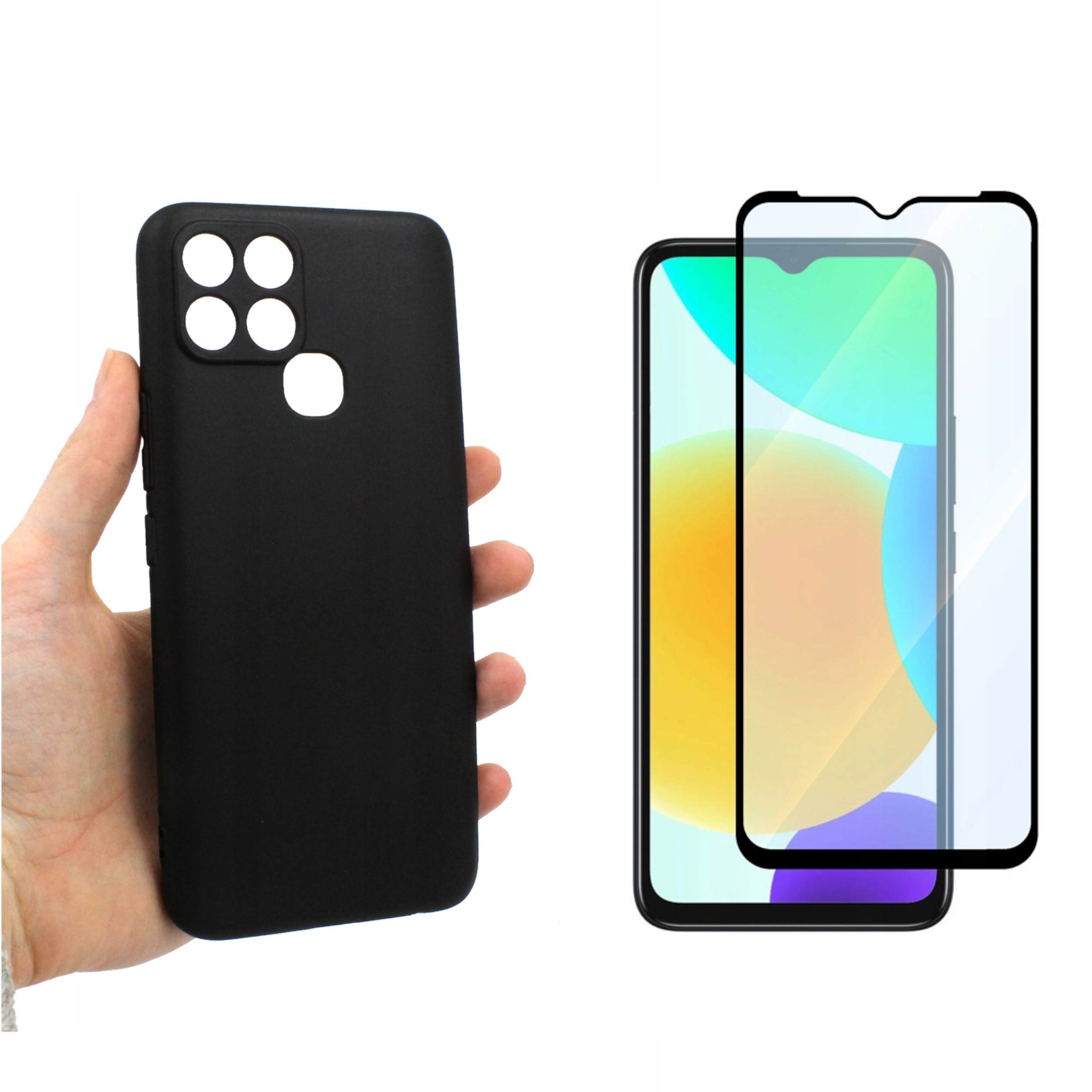 

Etui do Infinix Smart 6 Hd Jelly czarne Matt+szkło