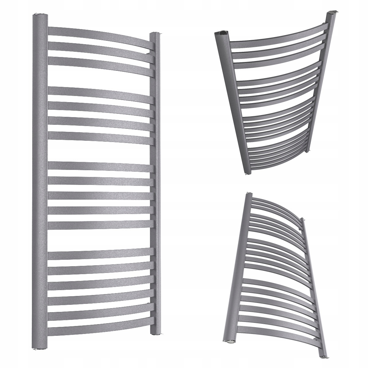 Kúpeľňový Radiátor Mei 1350/470 Antracit