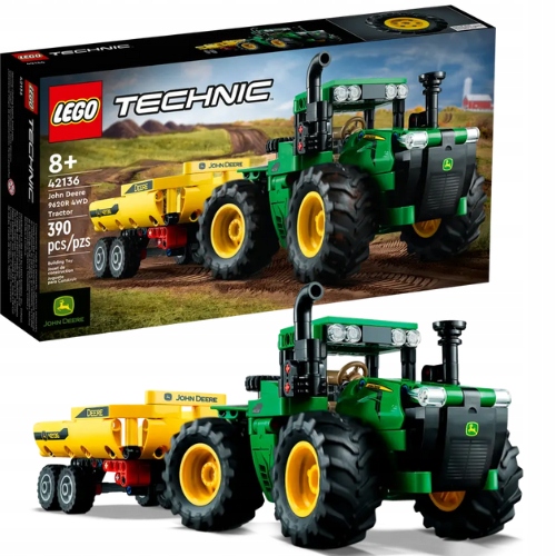 Lego Technic 42136 Traktor John Deere 9620R 4WD
