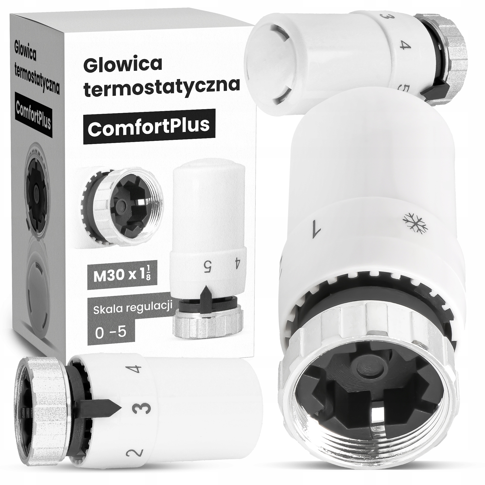 

Głowica termostatyczna grzejnika grzejnikowa M30