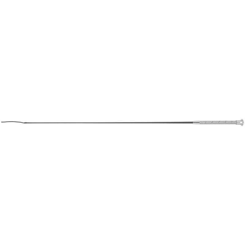 Bat ujeżdżeniowy Whip&go Strassy czarny srebrny 120 Dr