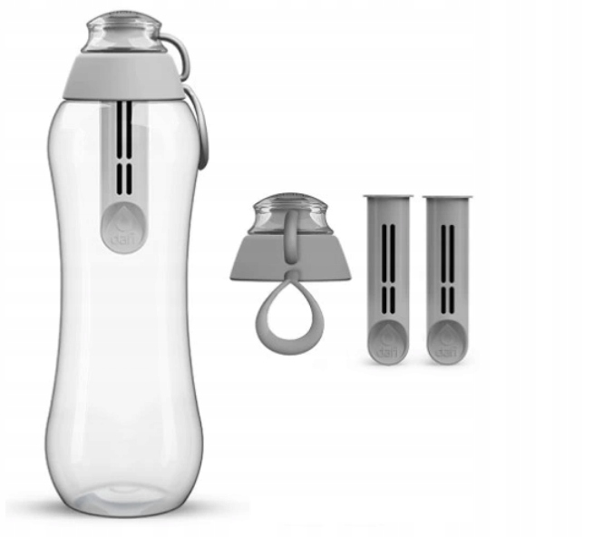 BUTELKA DAFI 0,5L+3 FILTRY+2 ZAKRĘTKI- MIX KOLORÓW