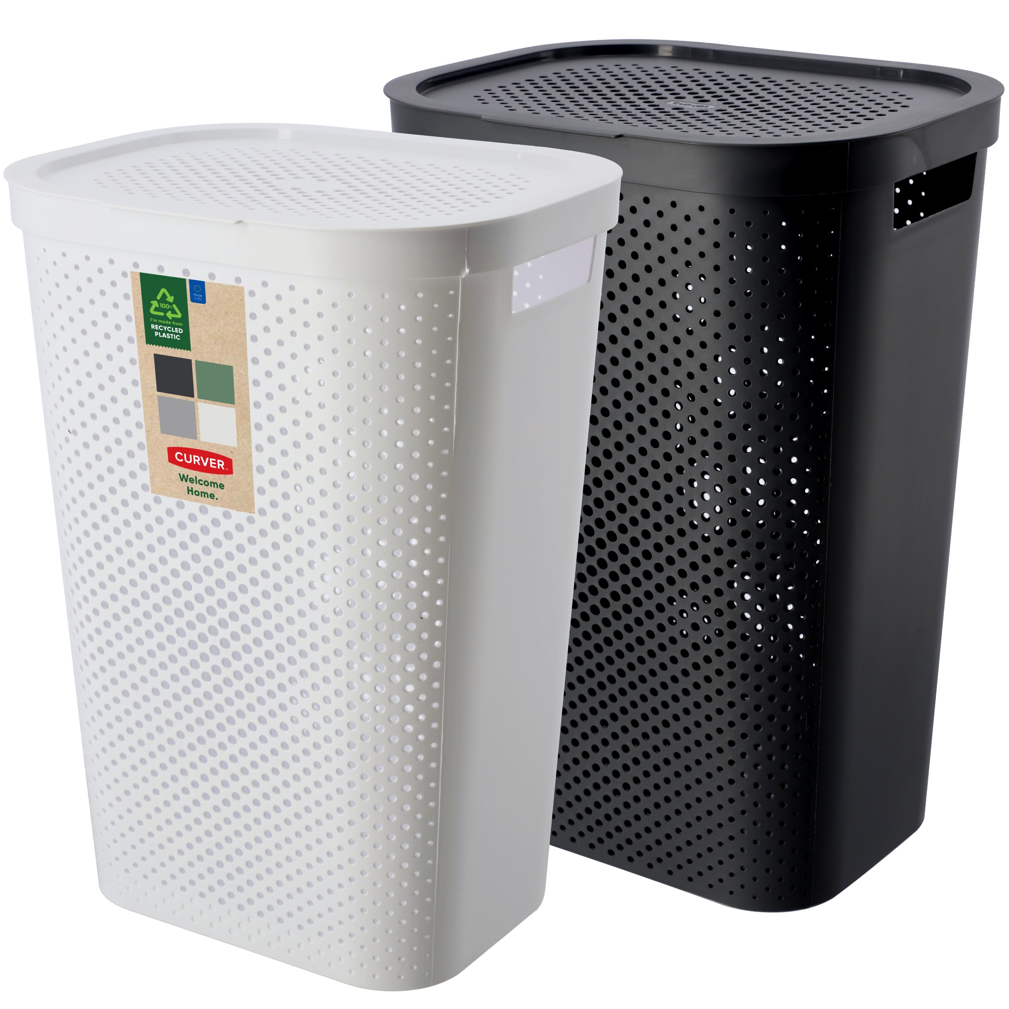 

Curver Kosze Pojemniki Na Pranie Bieliznę 2x60L