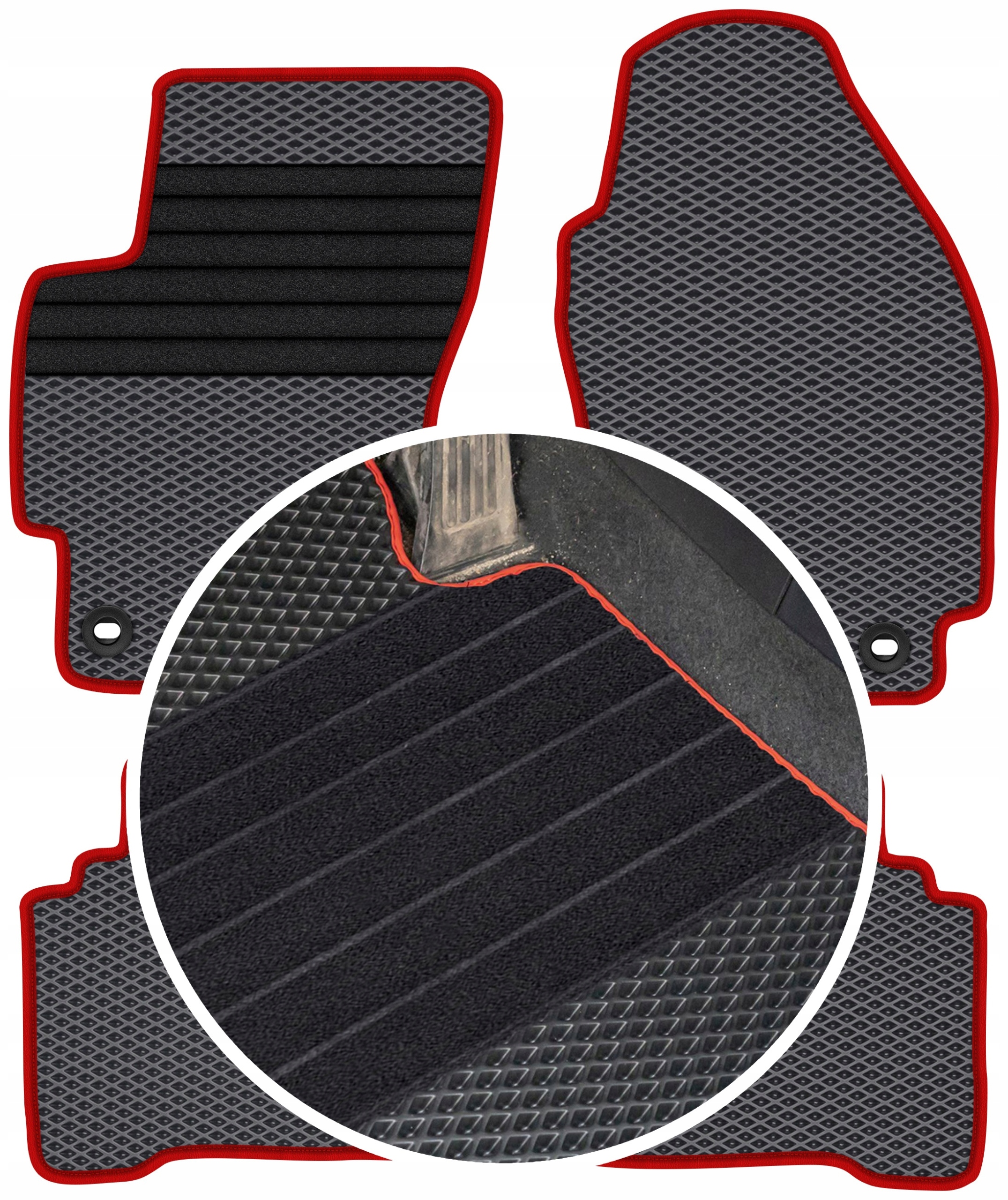Ford Mondeo MK3 2000-2007 Gumové rohože do auta Eva Eternity