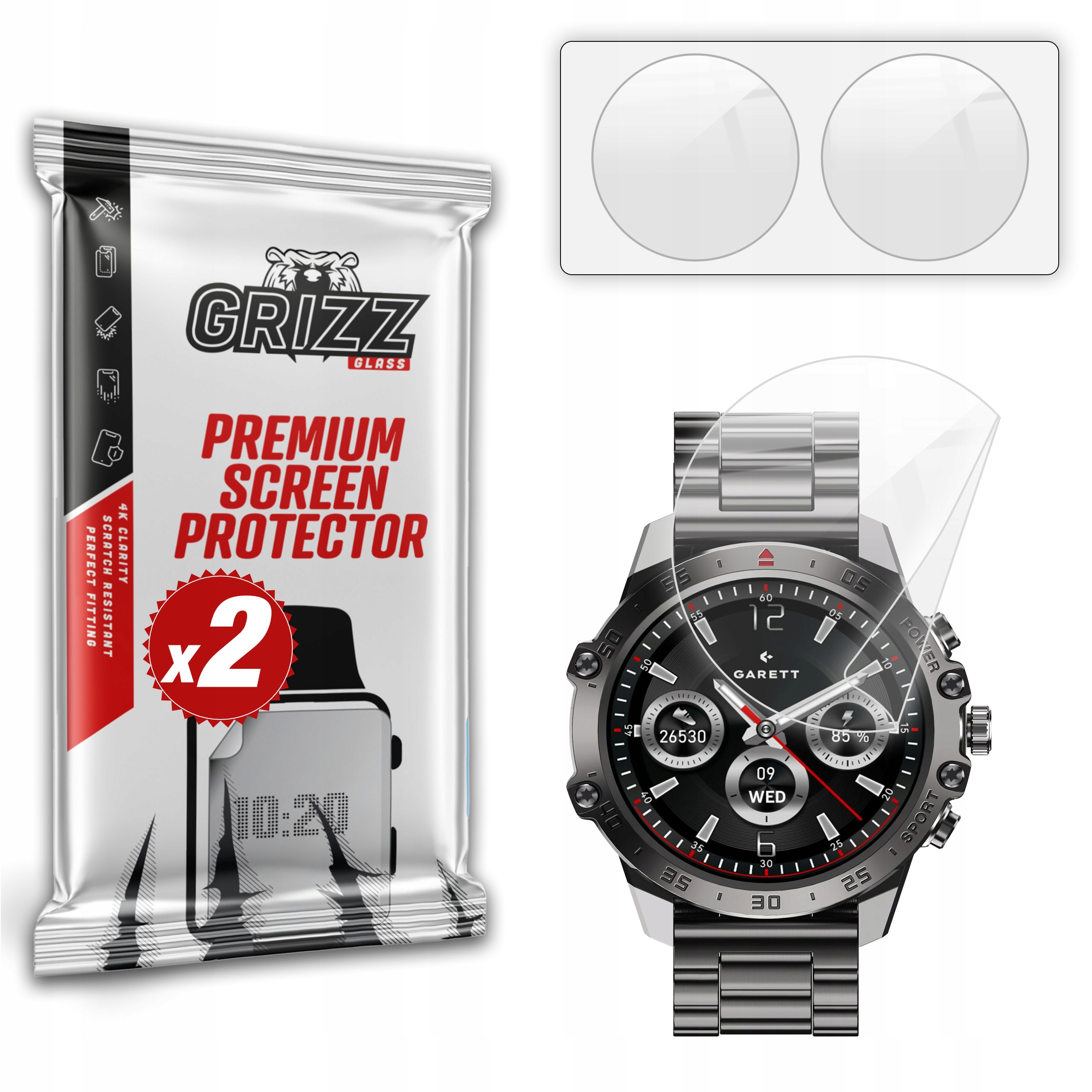 2-PAK Ceramiczna folia ochronna do Garett V14