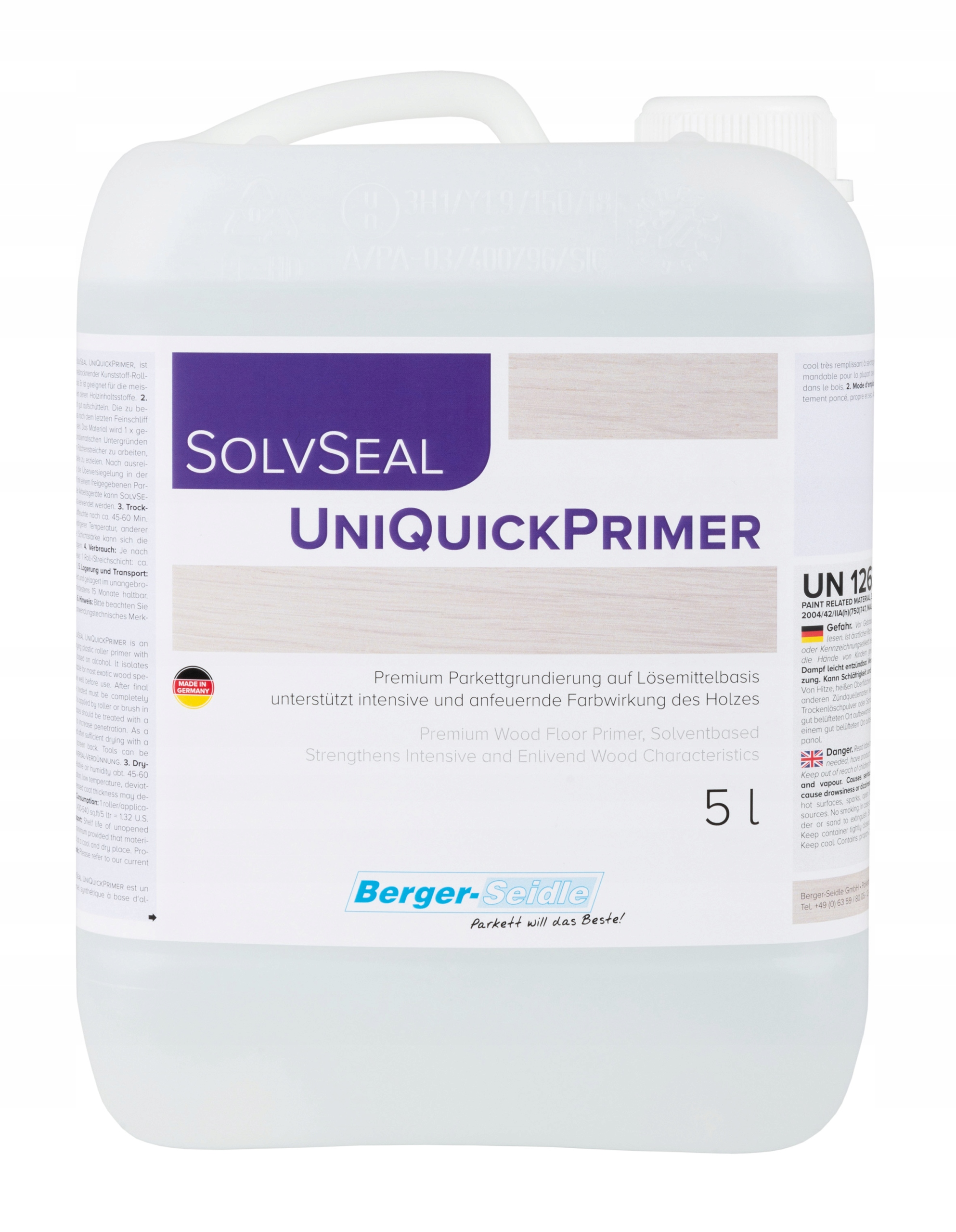 Berger Uni Quick Primer 5L lakovací podkladový lak Exoten