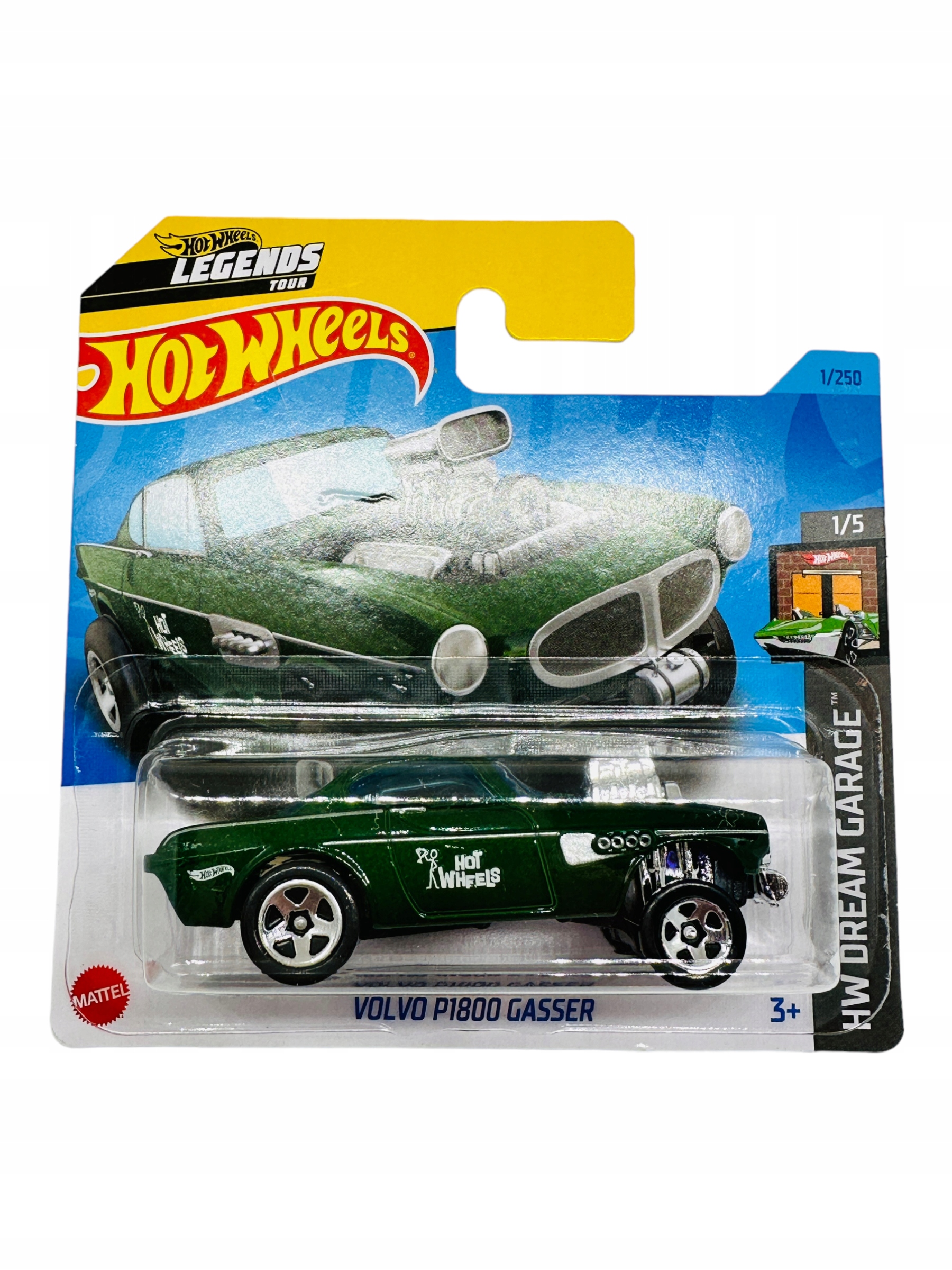 Hot Wheels Resorak Samochód VOLVO P1800 SZWECJA