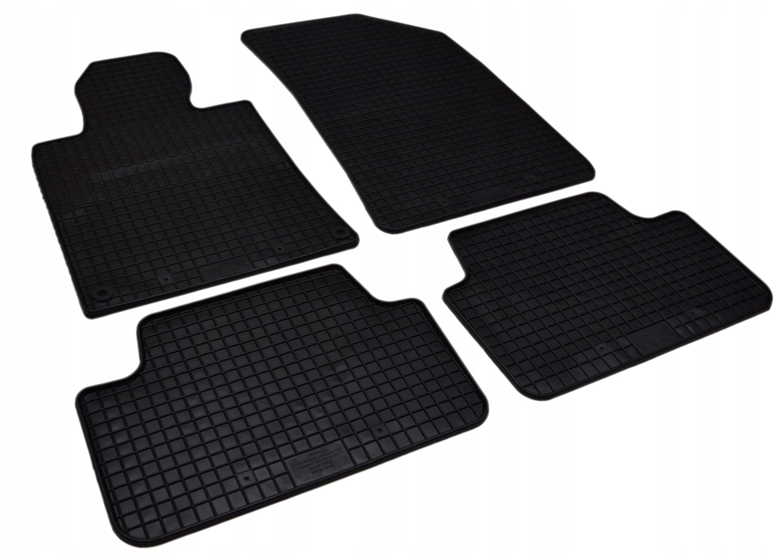 Peugeot 508 2011-2017r. Dywaniki Gumowe - Petex