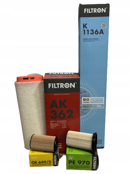 

Zestaw Filtrów Filtron Bmw E46 318D 320D 116/136KM