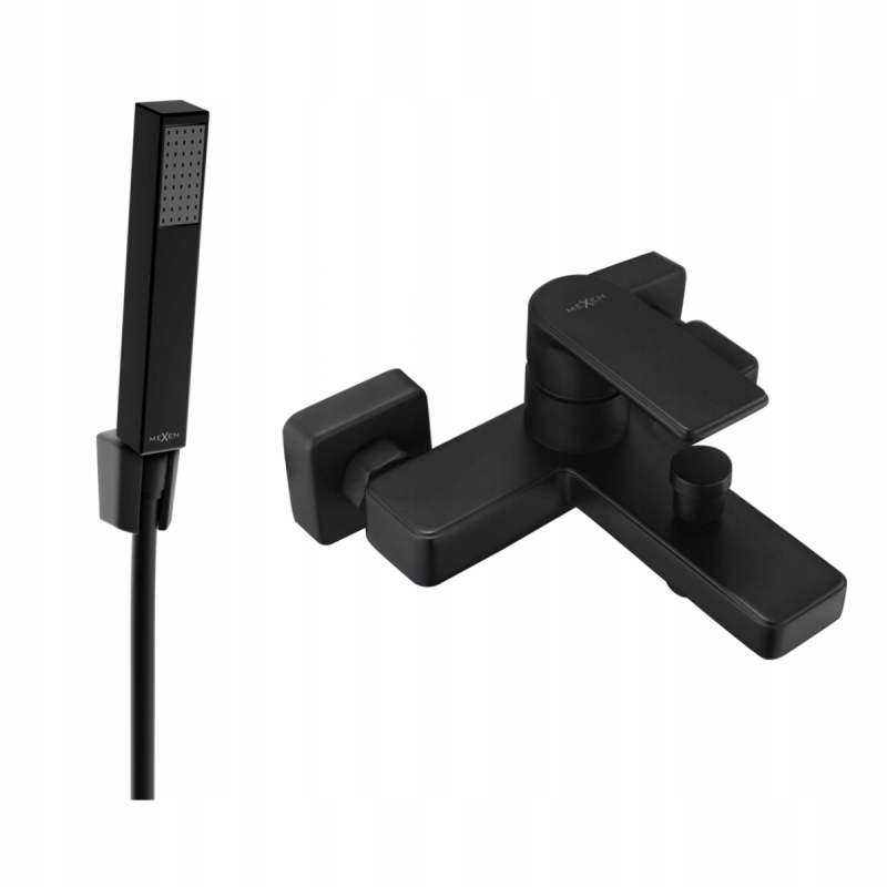 Mexen Mino vanová baterie se sprchovou sadou Černá