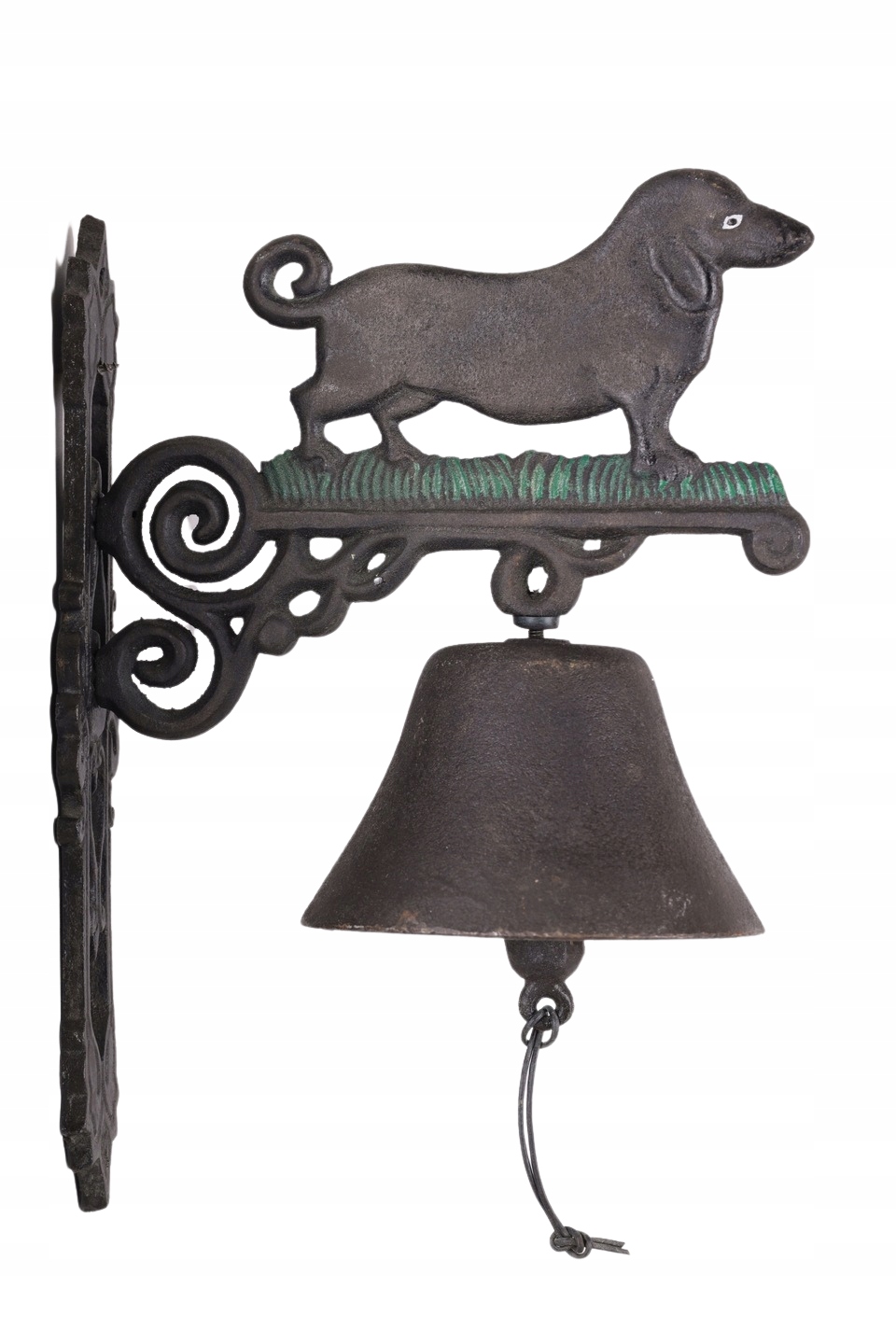 DZWON DO ALTANY - Żeliwny pies jamnik