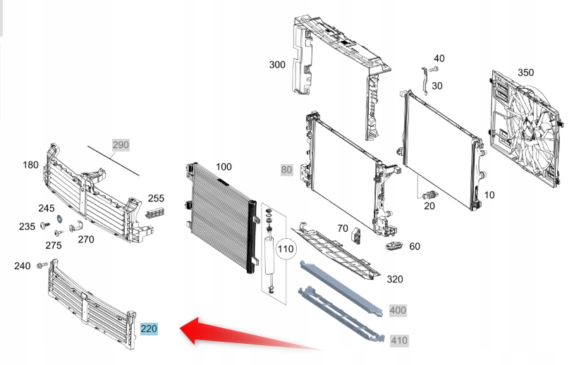 Držák Mercedes Oe A2478803202