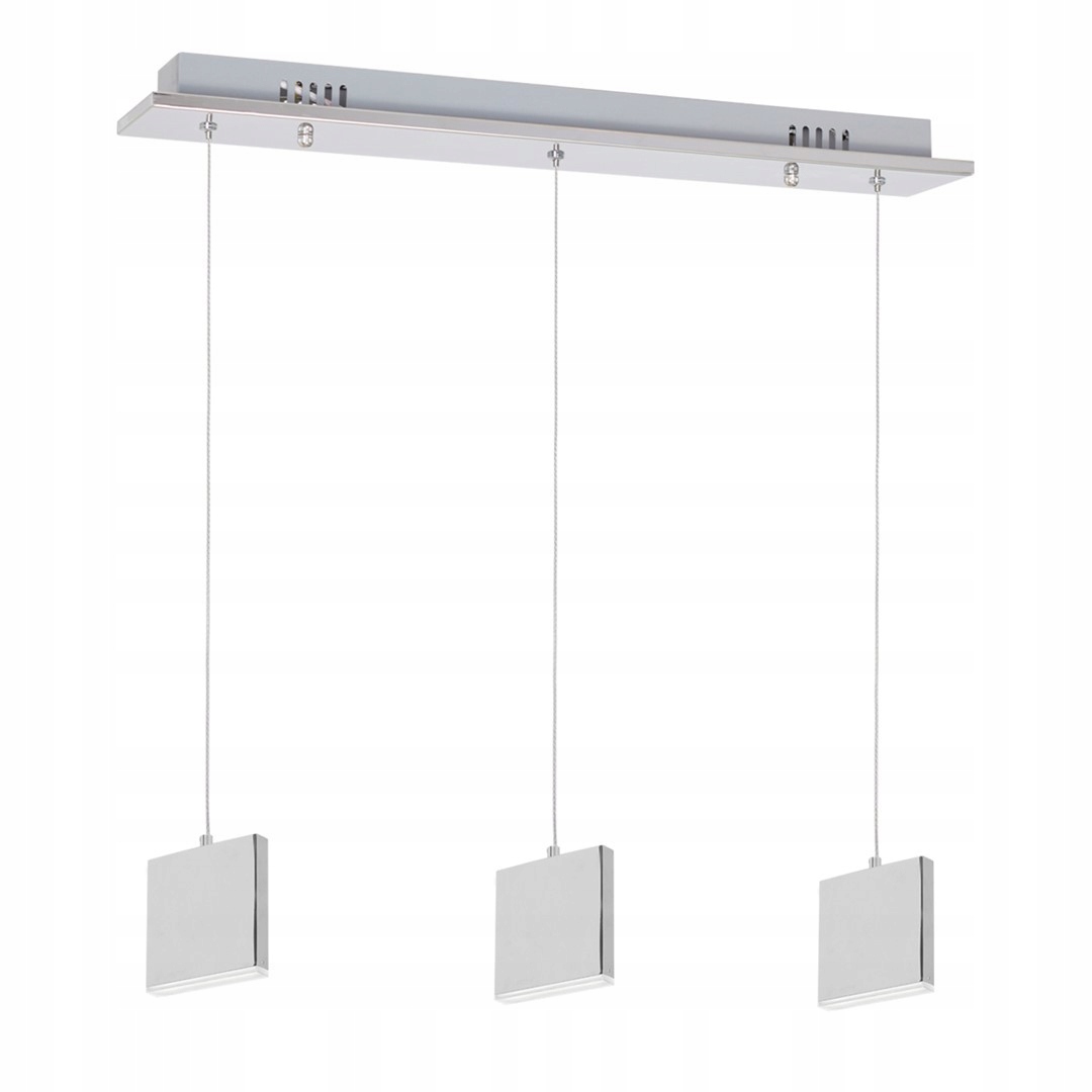 Tříbodová závěsná Led lampa chromová 3x5W 4000K Cuadra ML443 Eko-light