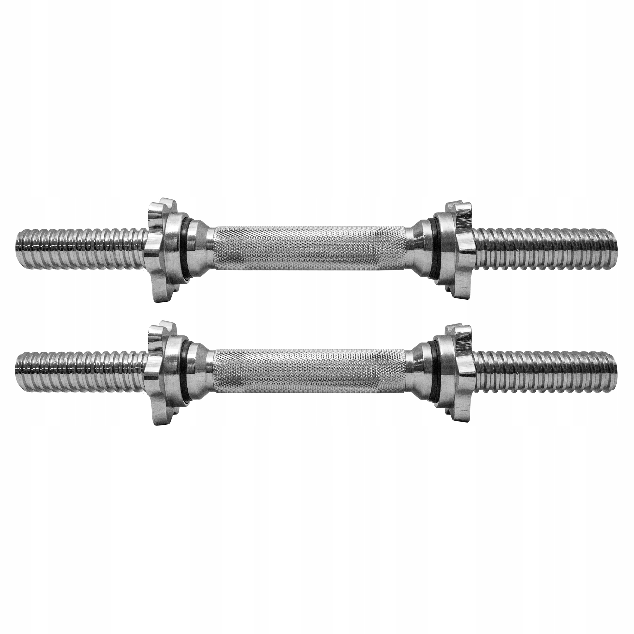 PLATINUM FITNESS ZESTAW GRYFÓW GRYF 2x 36cm / 25mm + ZACISKI GRYFIK