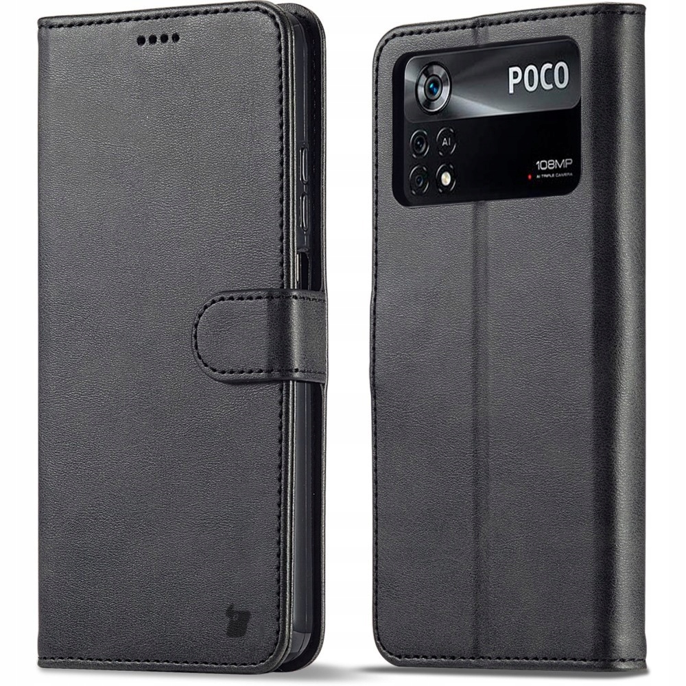 Etui z klapką Bizon Case do Xiaomi Poco M4 Pro 4G-Zdjęcie-0