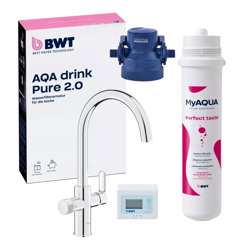 Bateria filtrująca Bwt Aqa Drink Pure Urban 2.0 Filtr Bwt Myaqua Perfect