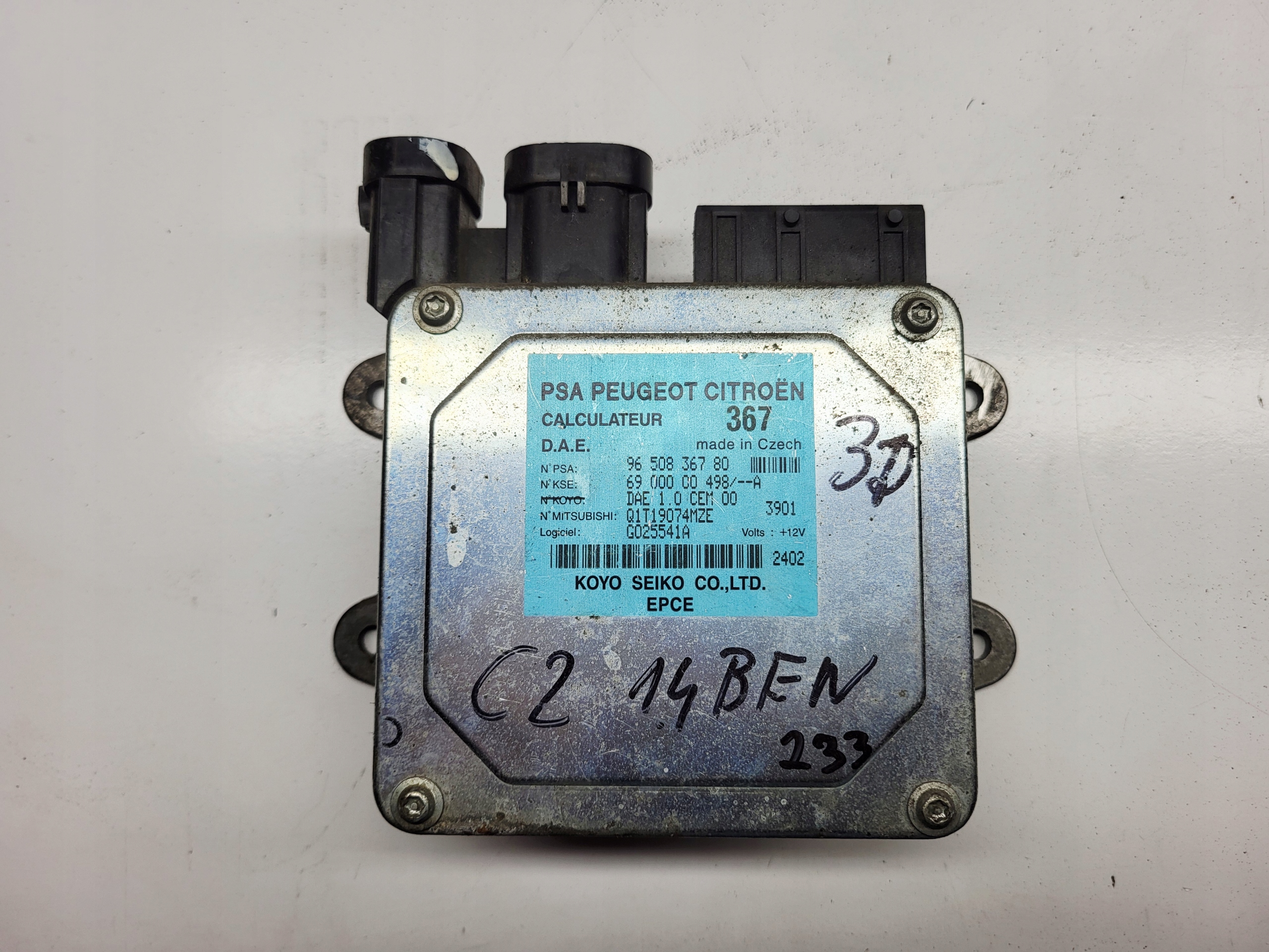 modulo Centralina SERVOSTERZO CITROEN C2 9650836780 EUROPA