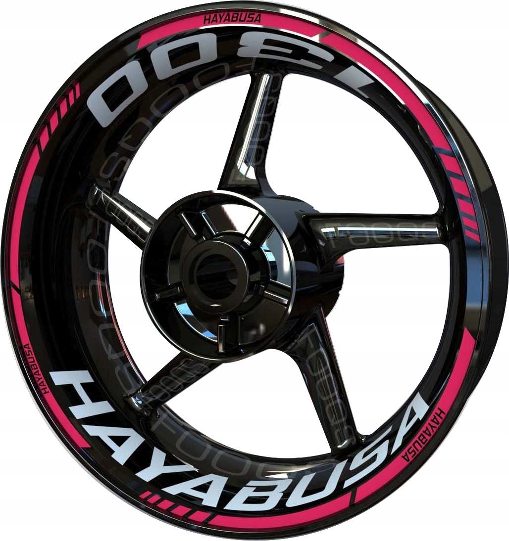 НАКЛЕЙКИ НА ОБІД FOOQS ДЛЯ SUZUKI HAYABUSA 1300