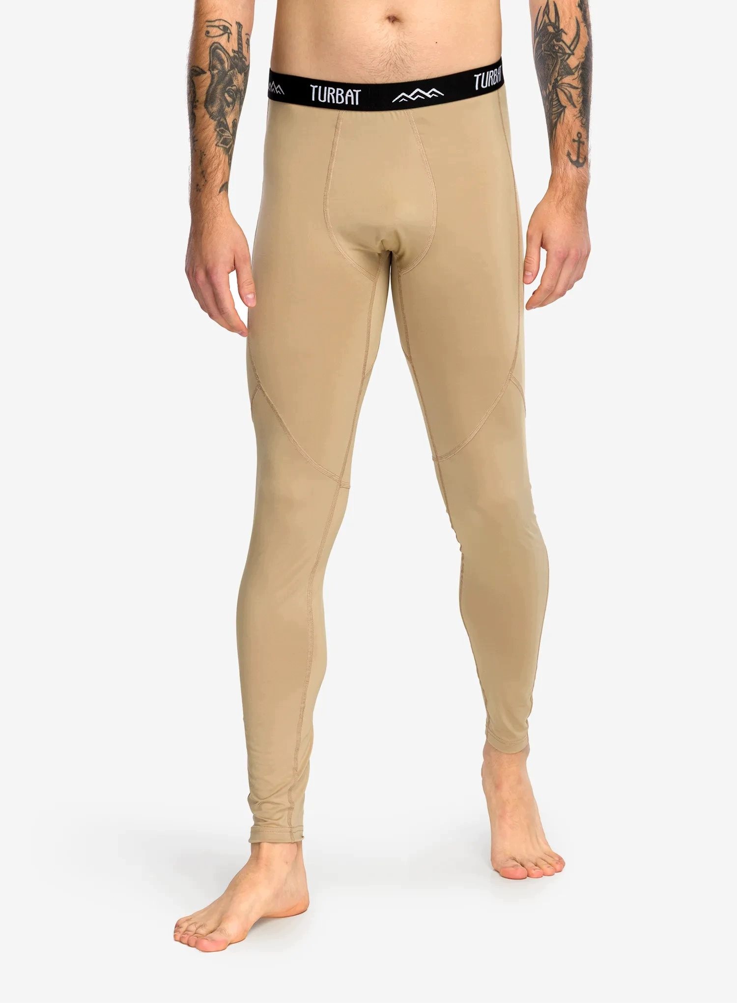 Legginsy termoaktywne Turbat Hike Lite Bottom cornstalk sand L