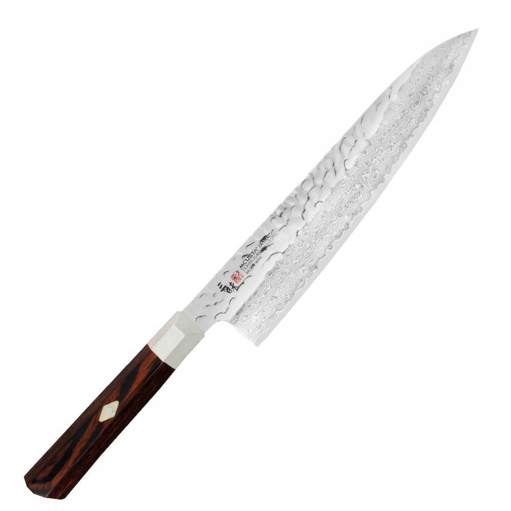Mcusta Zanmai VG-10 Supreme Hammered Japonský kuchynský nôž šéfkuchára 21 cm