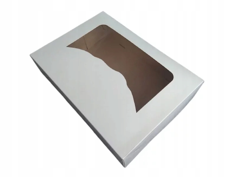 

Opakowanie 31x22x8 cm Białe z oknem Zestaw 10 szt.
