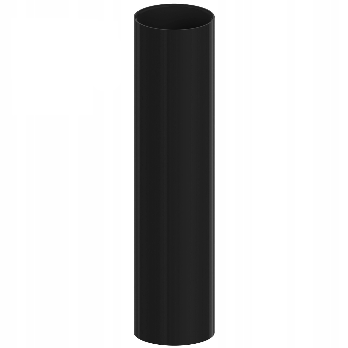 RURA SPUSTOWA KROP PCV fi 90 dł 1,95m ral 9005 CZARNY