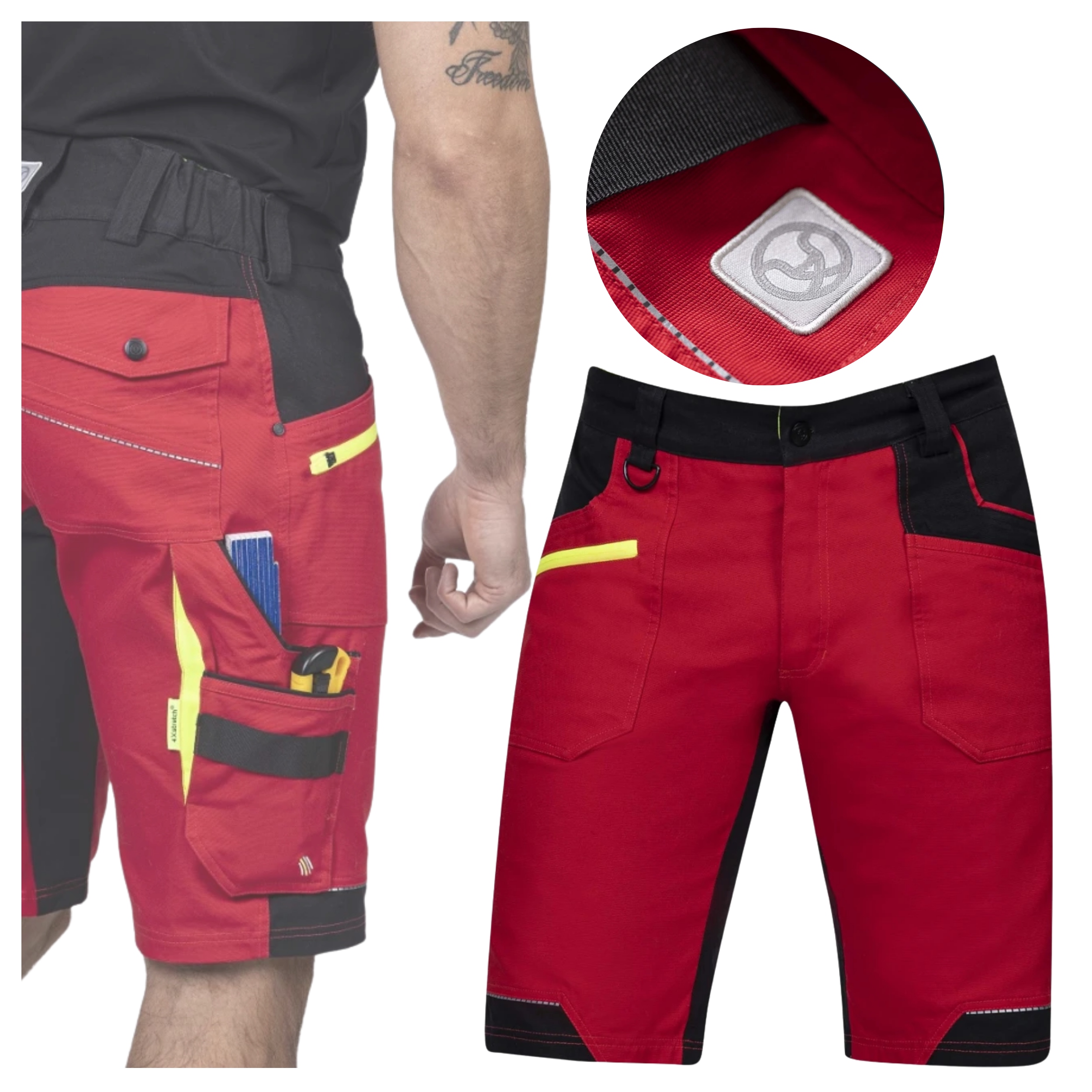 Kraťasy pánské krátké kalhoty Montérkové šortky Ardon Stretch 58