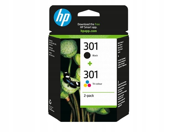 Hp Inc. Combo Pack Tusz 301bk+cl N9J72AE
