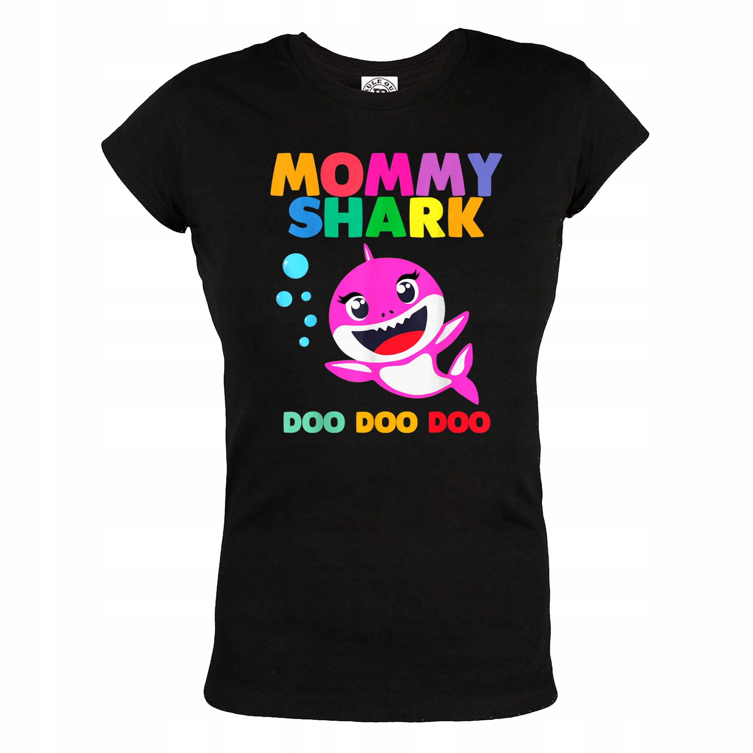 

Damska Koszulka Prezent Na Dzień Mamy Mama Shark