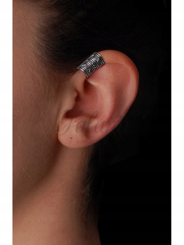 NAUSZNICA PODŁUŻNA TUBA WZÓR ORIENTALNY kn104 Płeć kobieta