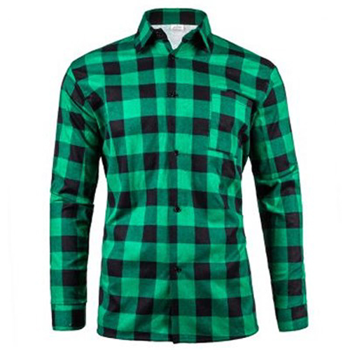 

Koszula flanelowa w kratę 100% bawełna Jhk zie XL