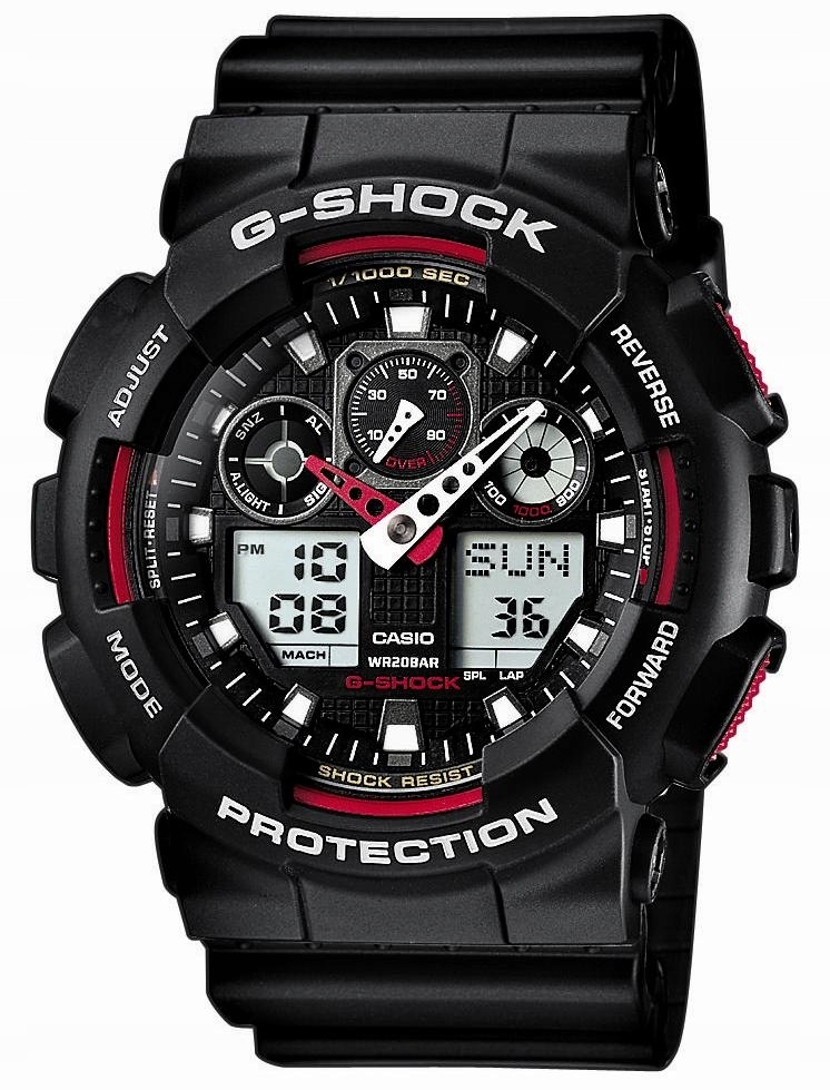 

Zegarek męski Casio G-Shock Classic GA-100-1A4ER