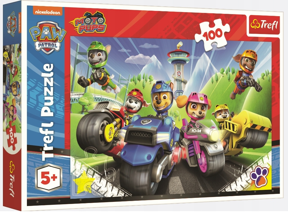 

Puzzle 100: Psi Patrol na motorach (16430)