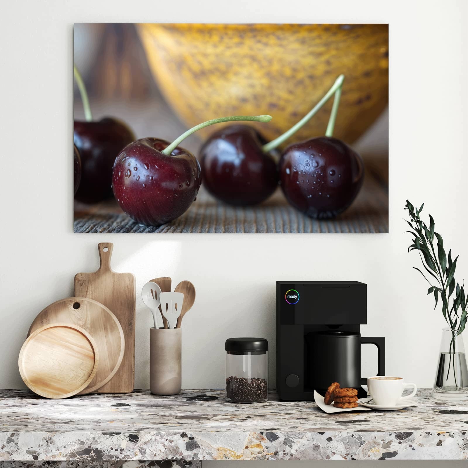 Magnetická tabule Sladké Třešně 90 × 60 cm