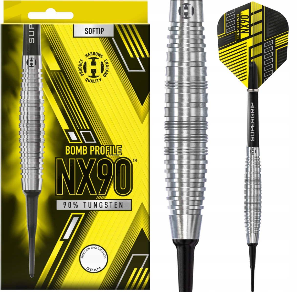 Lotki Rzutki Dart Harrows NX90 Bomb 90% Wolfram 18g