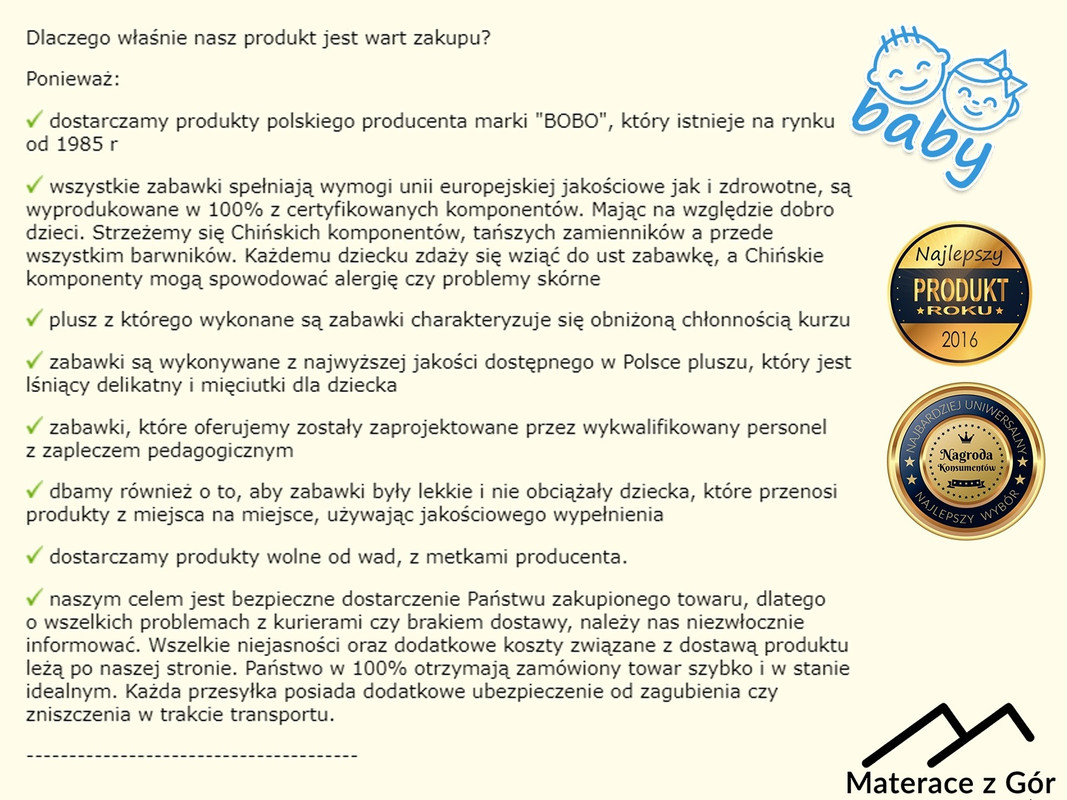 LEŻANKA MASKOTKA PLUSZOWA 5W1 ZABAWKA GWIAZDKA Typ inny