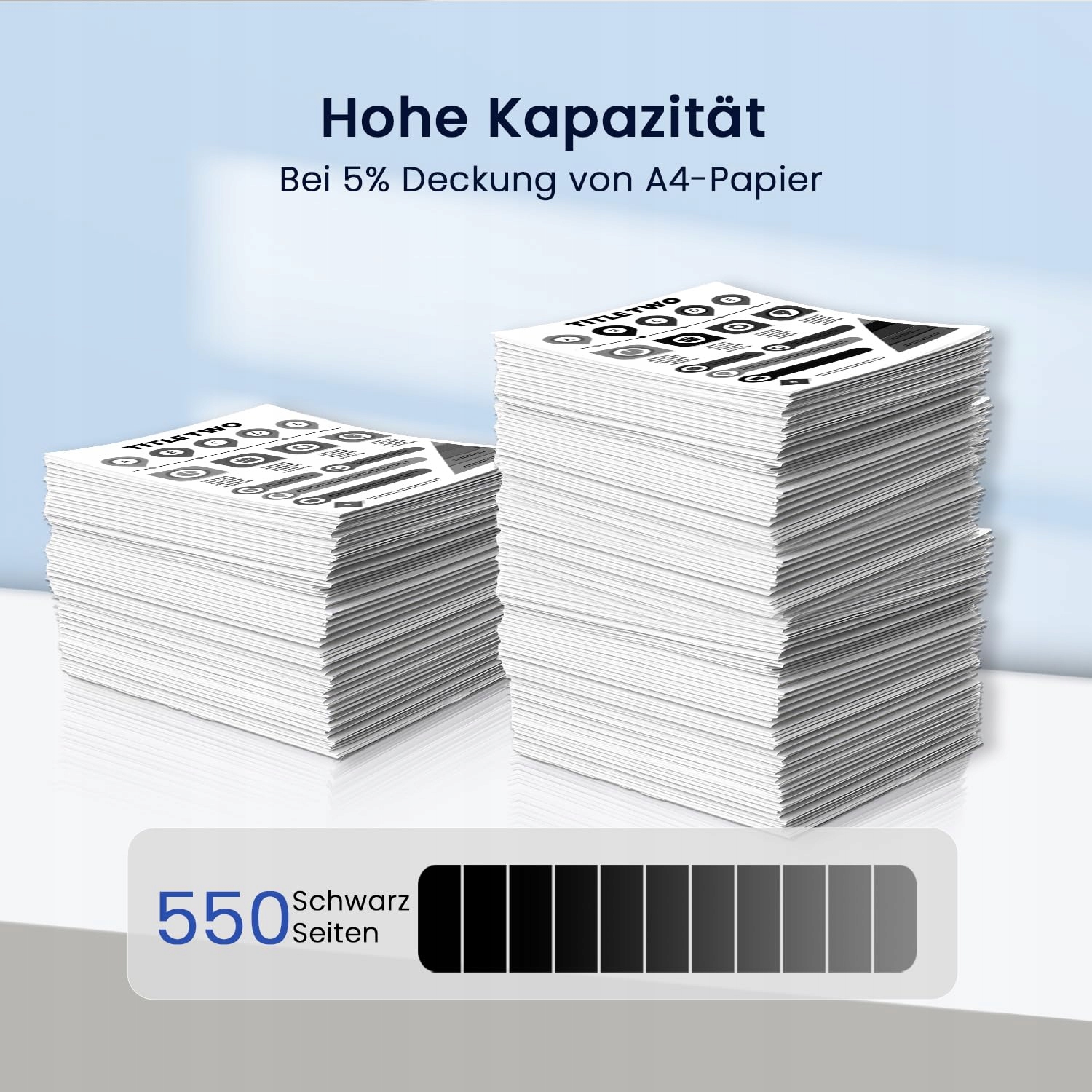 HOOKINK 503XL Tusze Kompatybilne Epson Expression Home Workforce 3 Czarny — miniatura 3