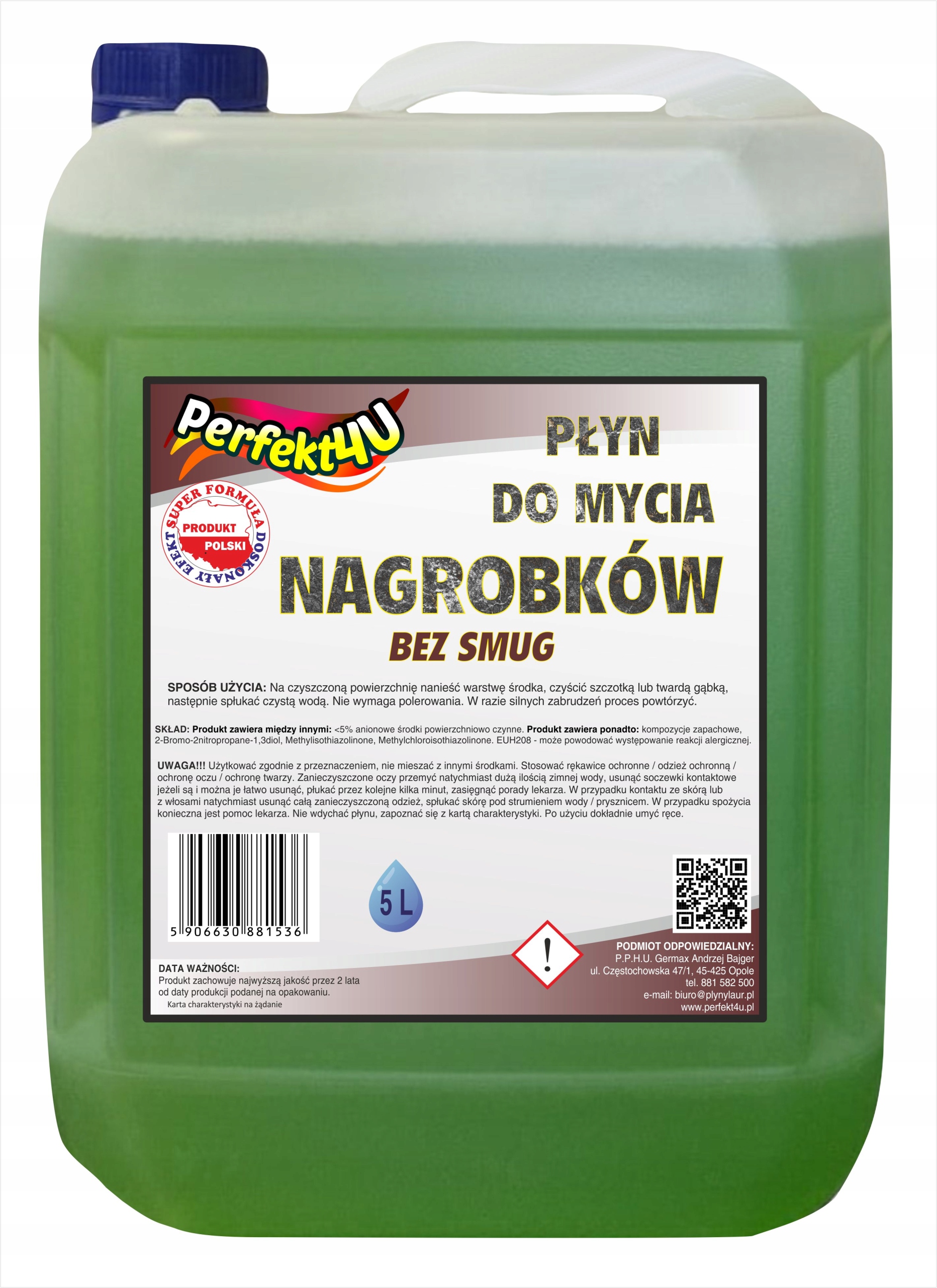 Levně Účinný prostředek na mytí náhrobků (OP.5 L) od perfekt4u