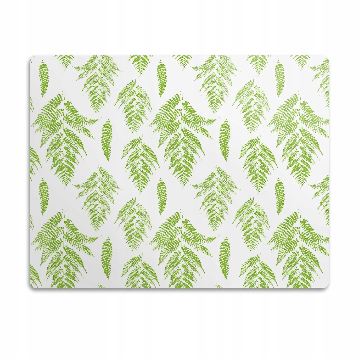 Podložka pod misku pro kočky psa Zelené kapradiny 90x60