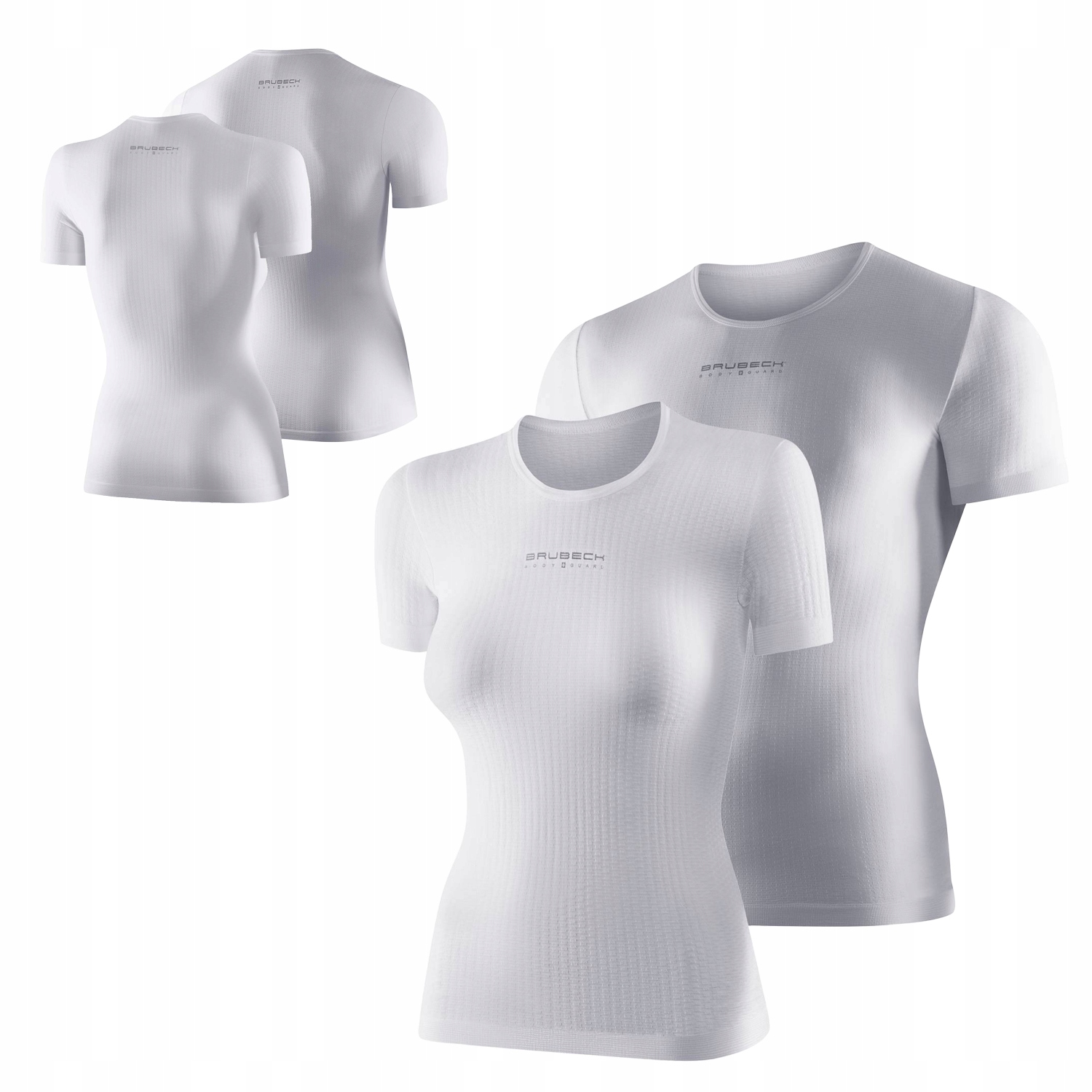 Termoaktwyna potówka unisex Brubeck Base Layer koszulka krótki rękaw L