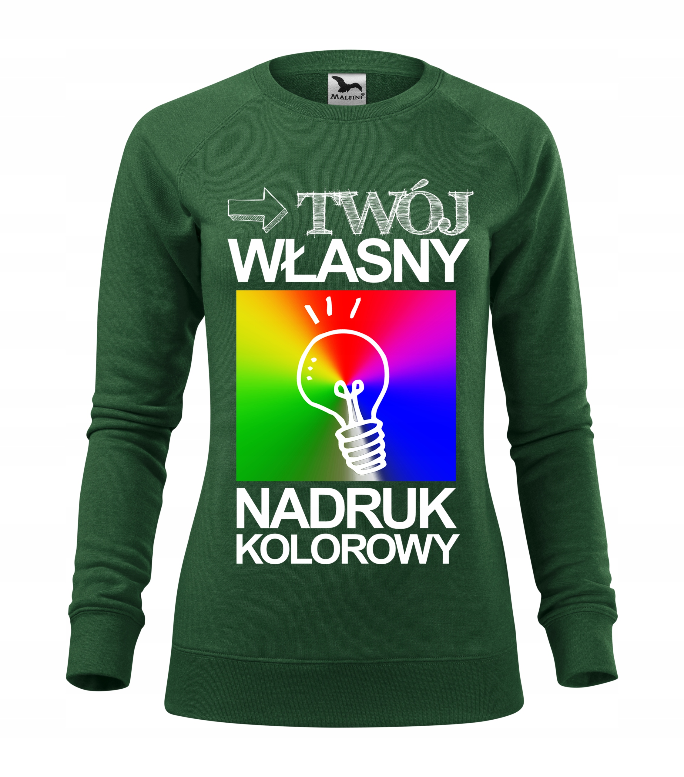 

Bluza damska z własnym nadrukiem zdjęciem S N6