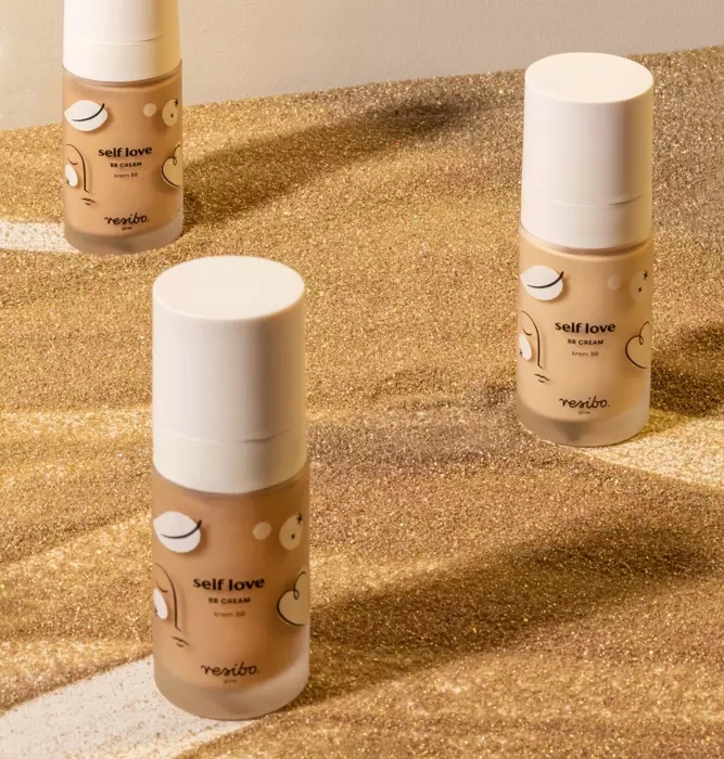 RESIBO Self Love BB Cream KREM KOLORYZUJĄCY DO TWARZY Natural Beige 30ml Typ skóry Do wszystkich typów skóry