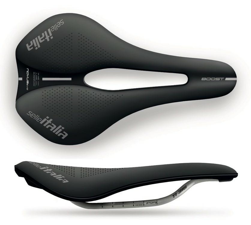 Siodło Selle Italia Novus Boost Evo TI316, Superflow L (id match L3) Dw