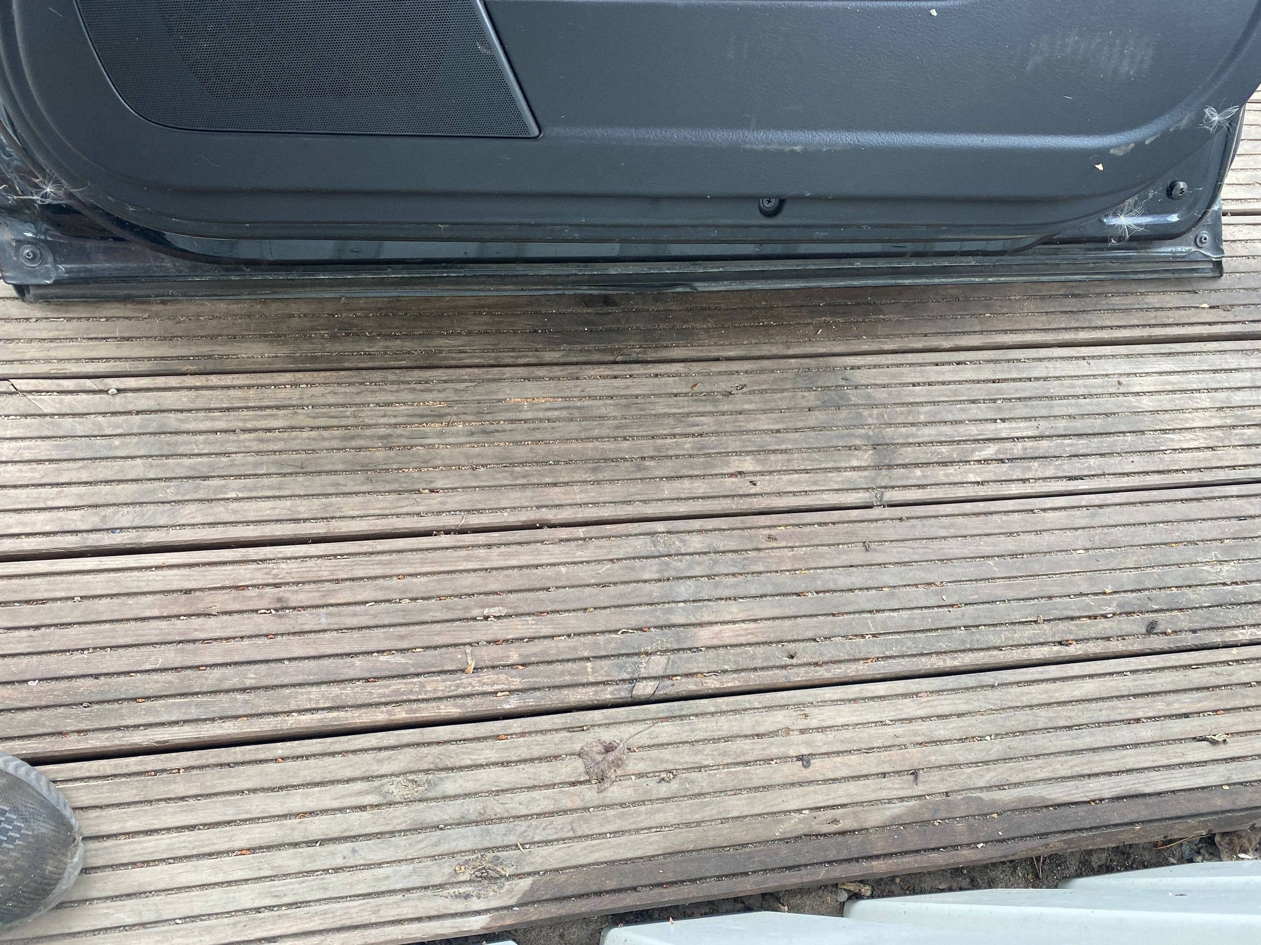 AUDI A6 C6 complete door right front front LZ9Y black